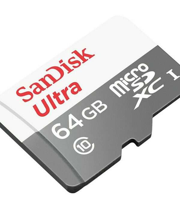SanDisk 64GB Ultra microSDXC 100MB/s Class 10 UHS-I