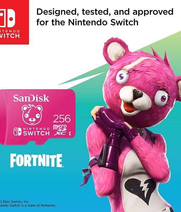 SanDisk Nintendo MicroSD UHS I Card - Fortnite Edition