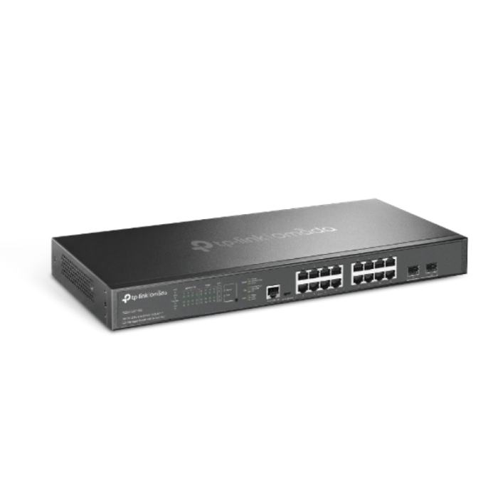 TP-LINK 16-Port 2.5G in 2-Port 10GE SFP+ L2+ Managed switch / stikalo z 8-Port PoE+