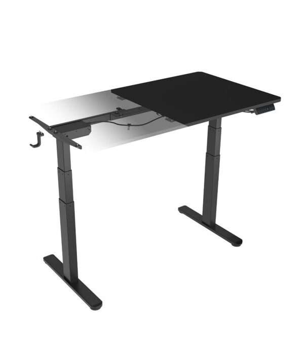 Icybox IB-EW122B-TT ergonomska električna dvižna miza