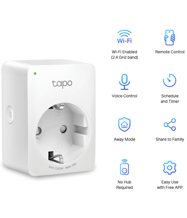 TP-LINK Tapo P100 Mini Smart Wi-Fi vtičnica