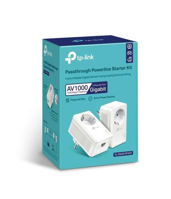 TP-link TL-PA7017P Kit AV1000 Gigabit powerline adapter
