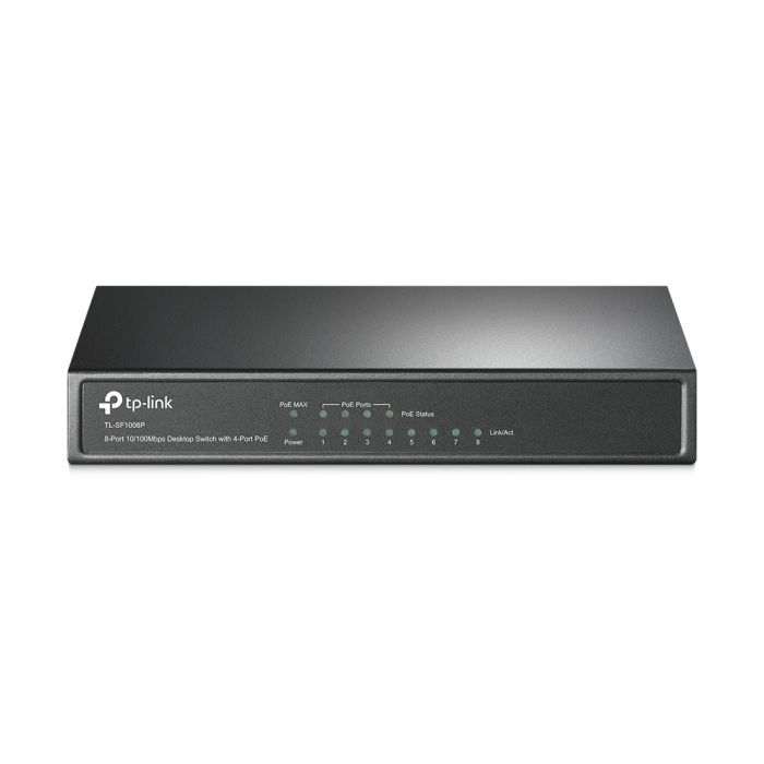 TP-LINK 8-Port 10/100Mbps namizno stikalo s 4 porti PoE