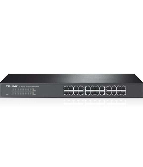 TP-LINK 24-Port 10/100Mbps Rackmount stikalo