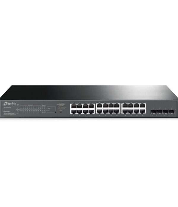 TP-LINK JetStream TL-SG2428P 26-Port Gigabit PoE+ Smart Switch × 4 SFP slot