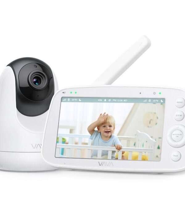 VAVA Baby varuška - pametni otroški monitor z HD zaslonom in nočnim gledanjem VA-IH019
