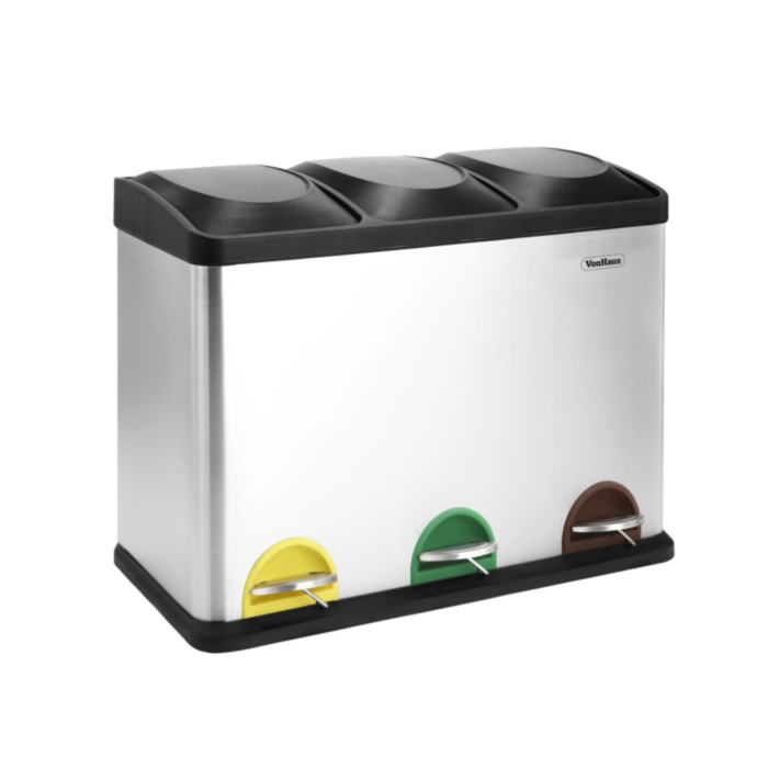 VonHaus koš za ločevanje odpadkov 45L