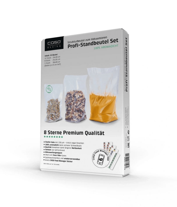 CASO Profi set vrečk za vakumiranje 20 × 30 cm
