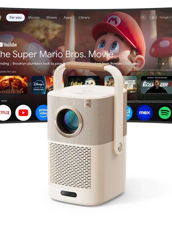 Yaber pametni projektor T2 PLUS prenosni Sound by JBL Android TV