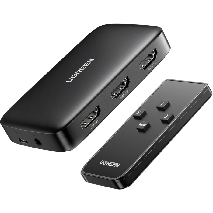 Ugreen HDMI 3x1 HDMI stikalo 4K@30Hz