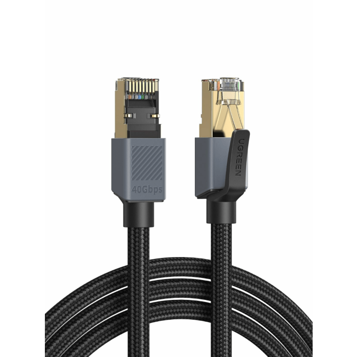 Ugreen UTP Cat8 pleten okrogel mrežni kabel