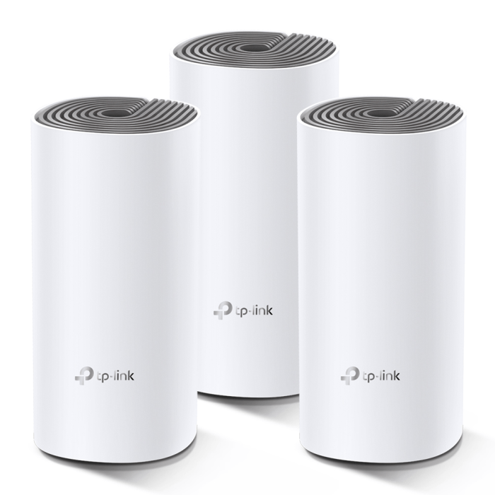 TP-LINK Deco E4 brezžičen Wi-Fi AC1200 Mesh - 3 pack