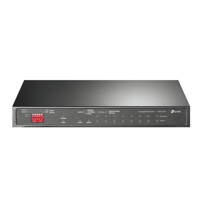 TP-LINK TL-SG1210P 10-port Gigabit PoE+ stikalo