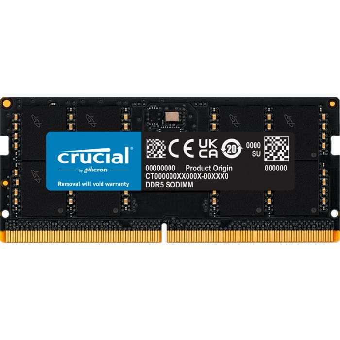 Crucial 8GB DDR5-5600 SODIMM PC5-44800 CL46