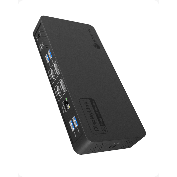 IcyBox IB-DK2255AC Heart Docking USB-C priklopna postaja
