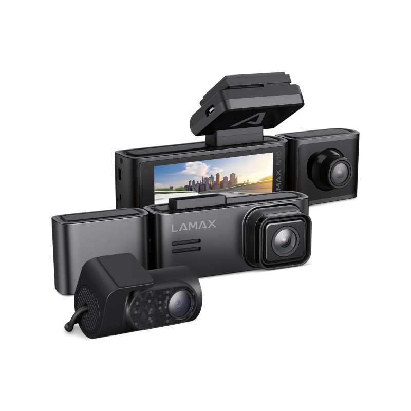 LAMAX N10 GPS 3in1 avto kamera