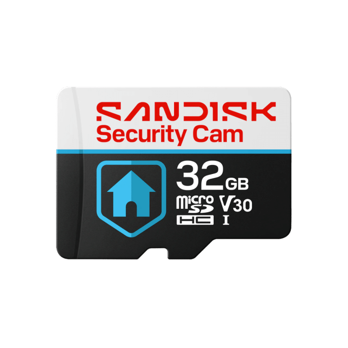 SANDISK 32GB Security Cam microSD UHS-I spominska kartica