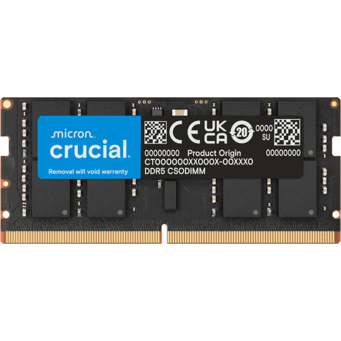 Crucial 32GB DDR5-6400 CSODIMM CL52